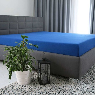 Prostěradlo DE LUXE - tmavě modré