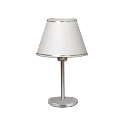 Lampa stojací 14724, nikl. matný